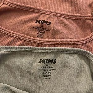 SKIMS compression tops